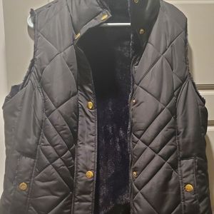 KC Collection Reversible Black Vest